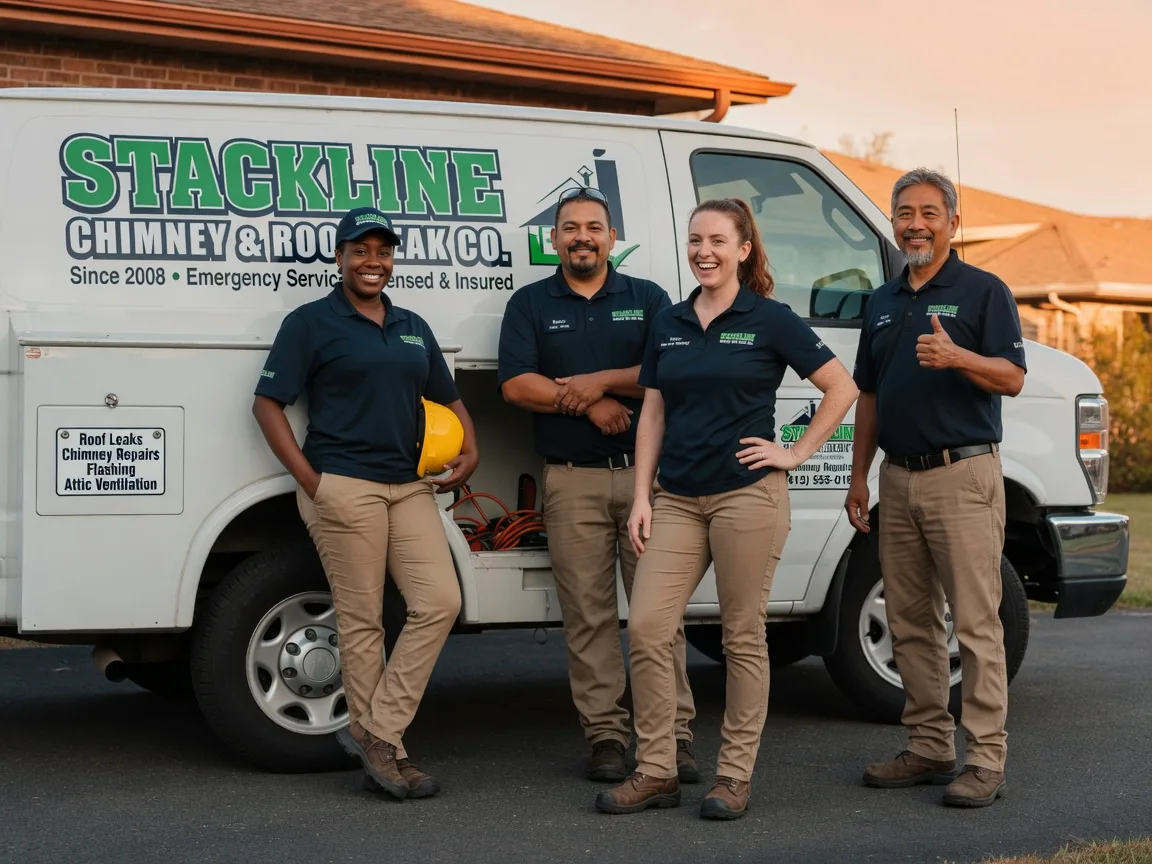 Chimney flashing repair company in New Vineyard, ME